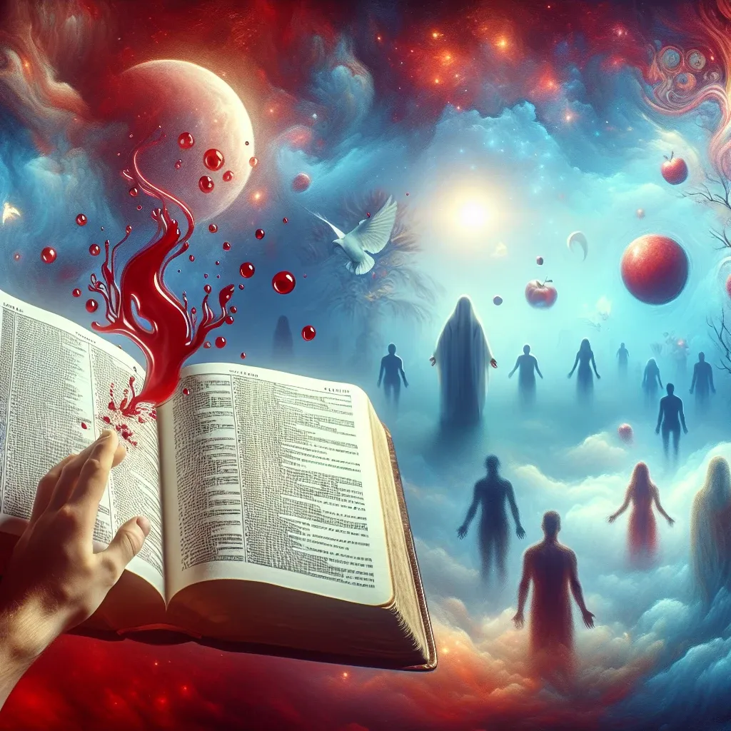 Interpreting the Vision: The Biblical Significance of Blood in Dreams