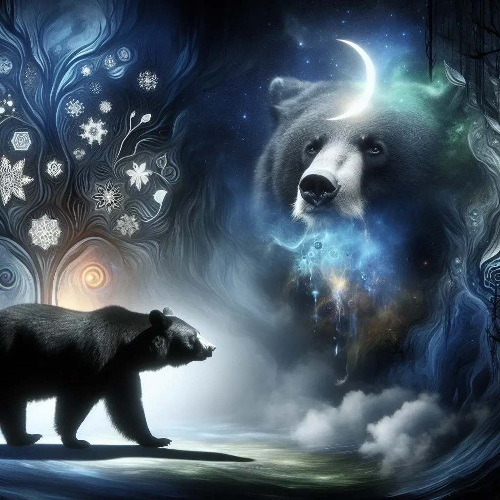 Embarking on a Journey Through the Dream Forest: The Enigmatic Black Bear