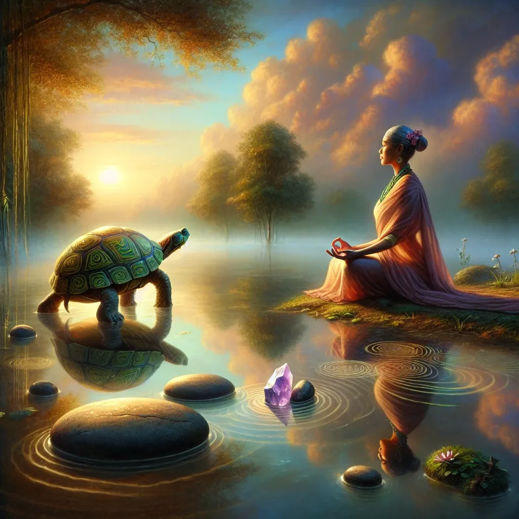 Delve into the depths of your dreams and discover the ancient wisdom of turtle symbolism.