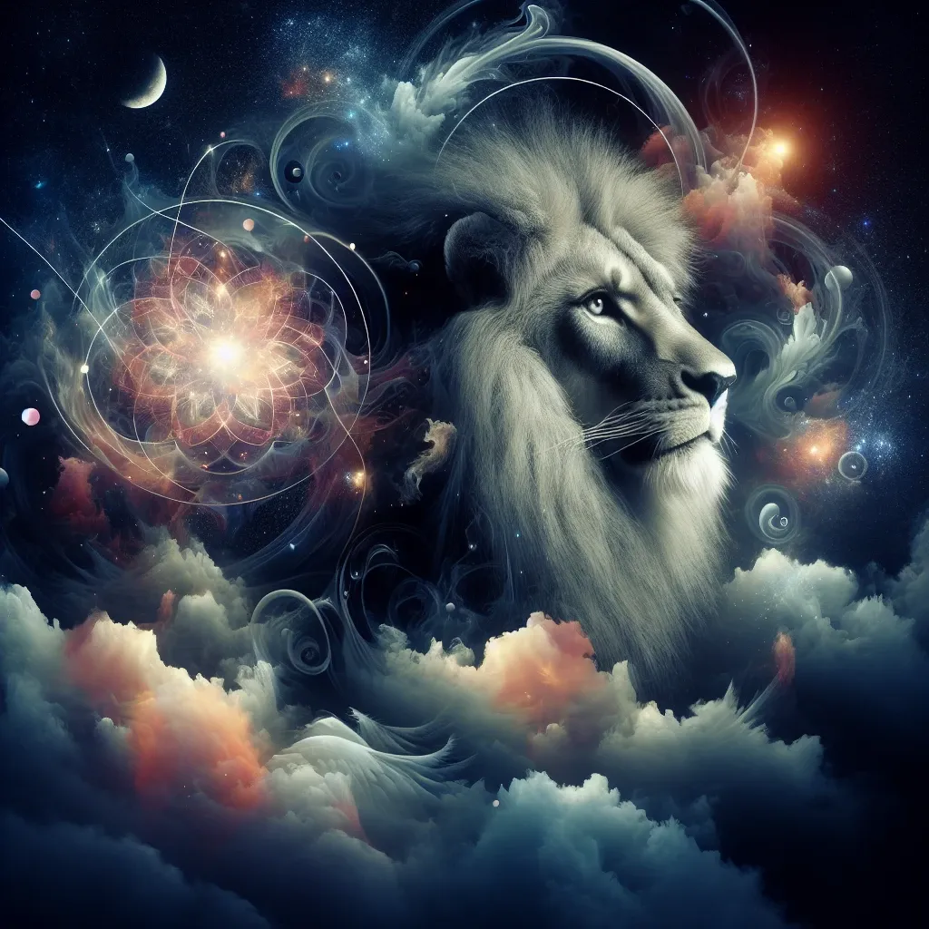 The majestic and powerful lion is a symbol often seen in dreams, representing strength, courage, and leadership.