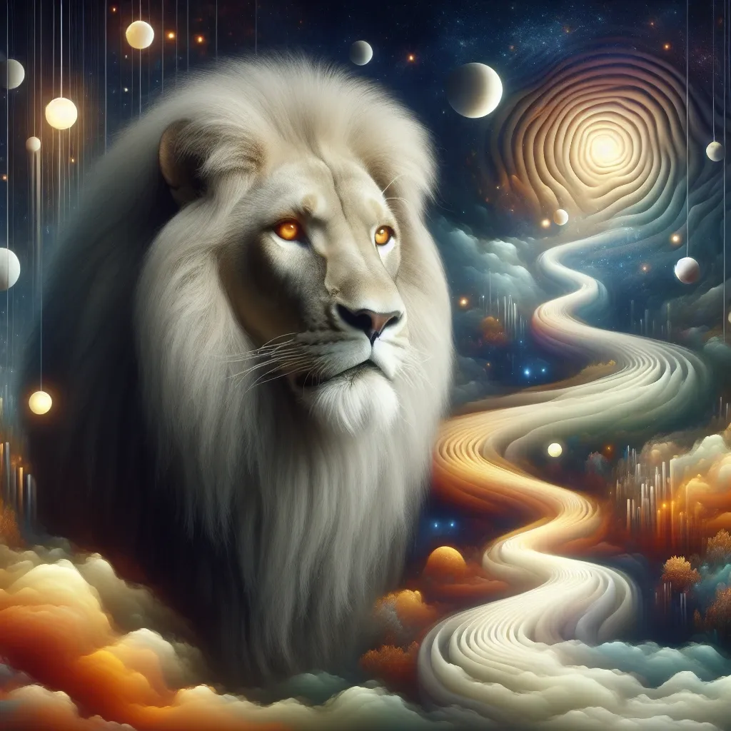 Lion in dream