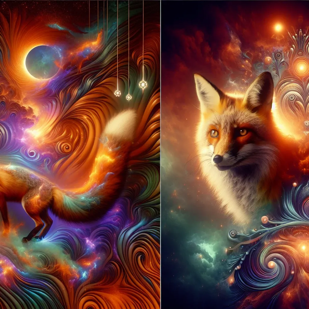 Image of a fox in a dream