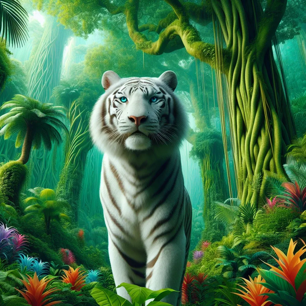 The symbolism of the white tiger in dreams