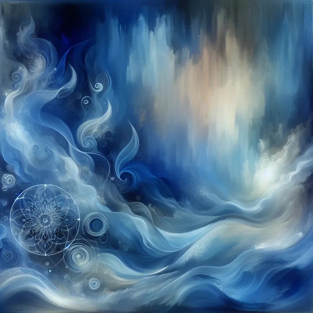 The spiritual significance of the color blue in dreams