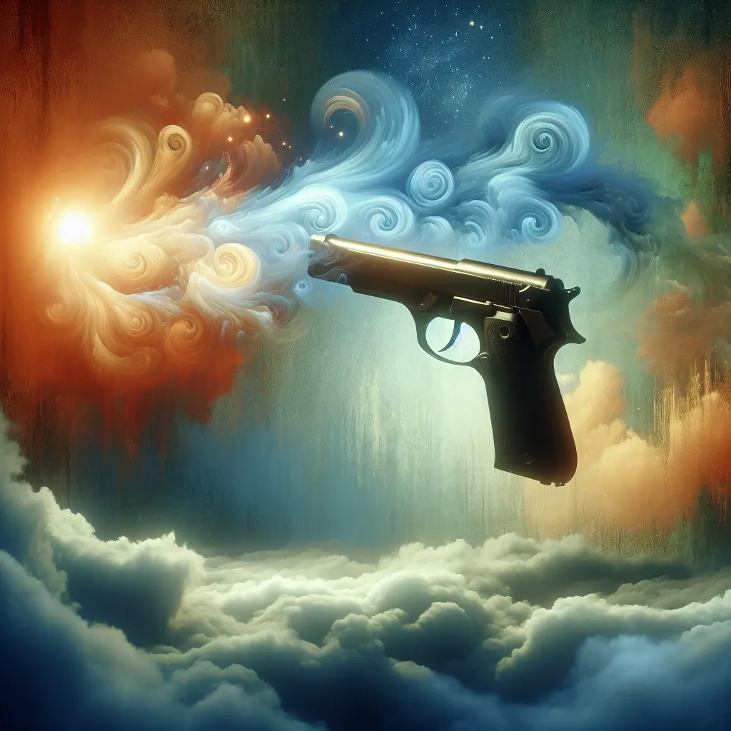 The symbolism of guns in dreams can evoke complex emotions and scenarios, offering insights into our subconscious mind.