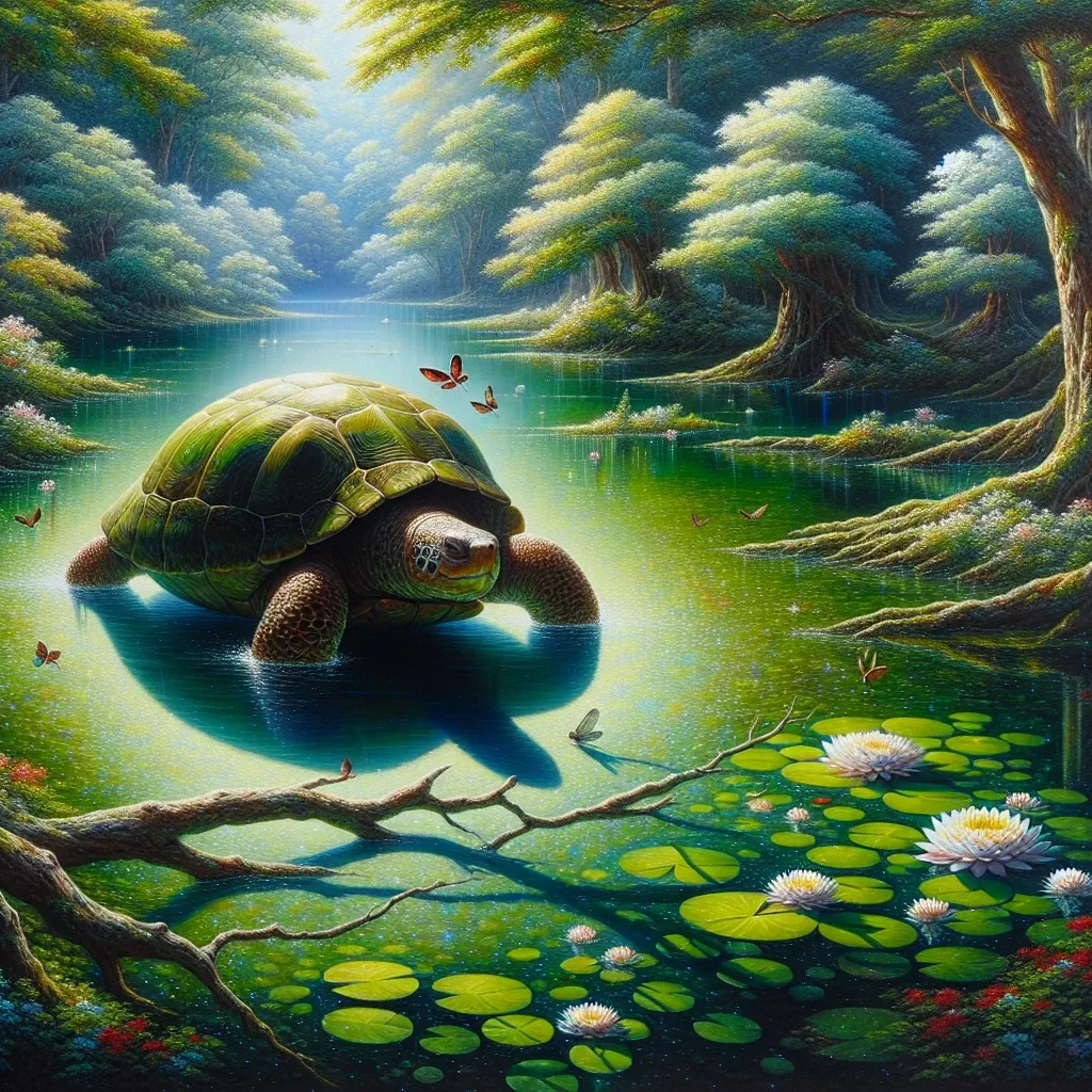 Dreaming about turtles can symbolize wisdom, longevity, and protection in various cultures.