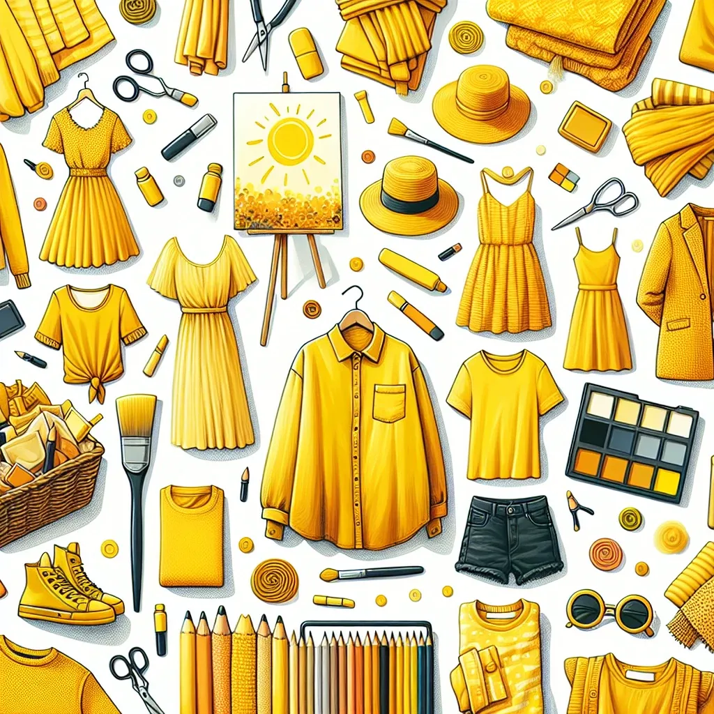 Dreams of wearing yellow clothes often symbolize joy, positivity, and creativity.